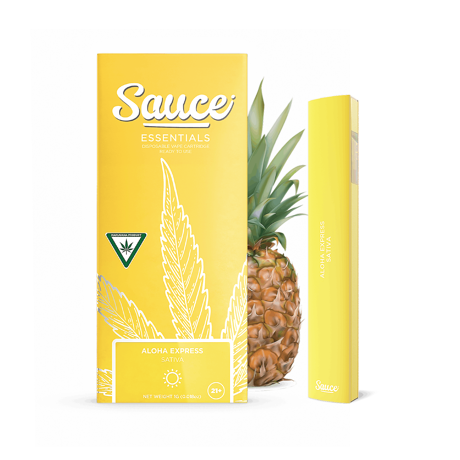 Sauce Essentials Aloha Express Infused (Sativa) Disposable Leafly