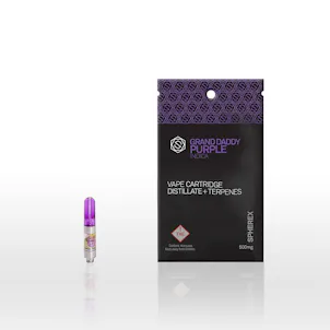 Photo of GRAND DADDY PURPLE 500 mg Vape Cartridge
