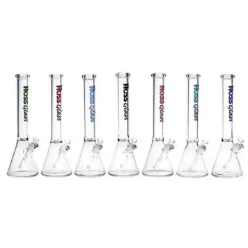 Photo of Hoss Glass 18 Inch Beaker Bong with Thick Base and Joint