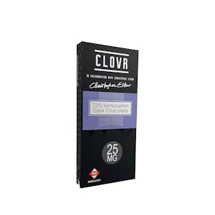 Photo of CLOVR - 25 mg - Chocolate Bar - 72 Venezuelan Dark