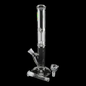 Photo of 12.5" Single Showerhead Perc Straight Tube Water Pipe - Made in California