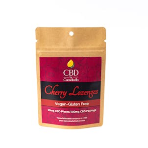 Photo of Lozenges Cherry CBD 100mg 10-Pack