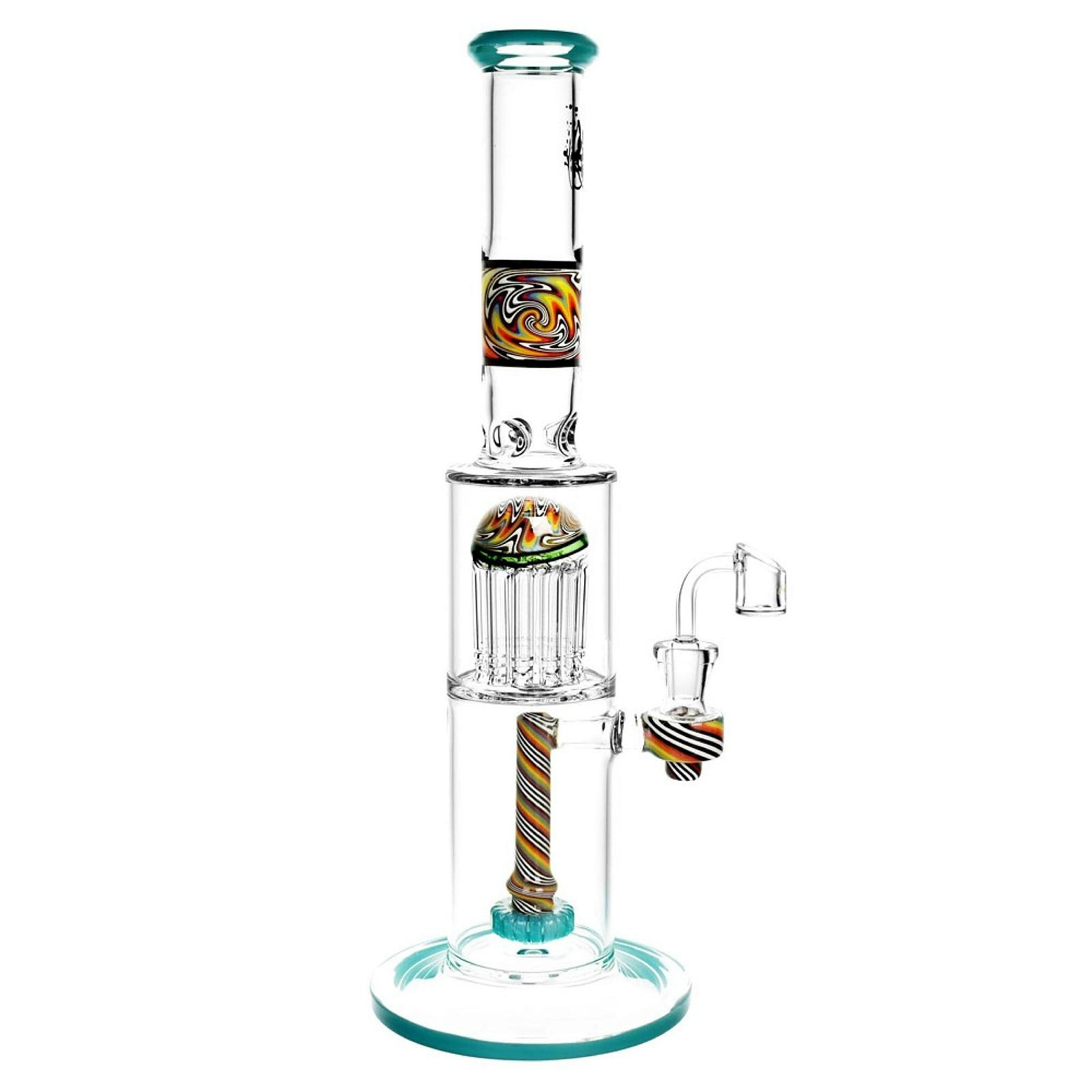 CaliConnected Online Pulsar 15” Space Candy Tree Perc Bong