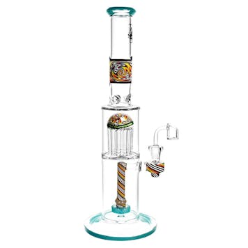 Photo of Pulsar 15” Space Candy Tree Perc Bong