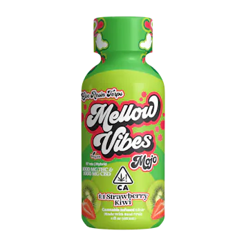 Photo of Mellow Vibes Mojo 1:1 Strawberry Kiwi 4oz 1000mg