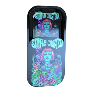 Photo of Zombie Crafted Metal Rolling Tray w/Lid