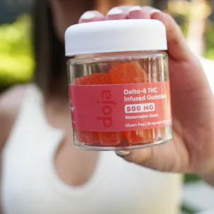 Photo of Delta-8 THC Infused Gummies - Peach Sours (500 MG)