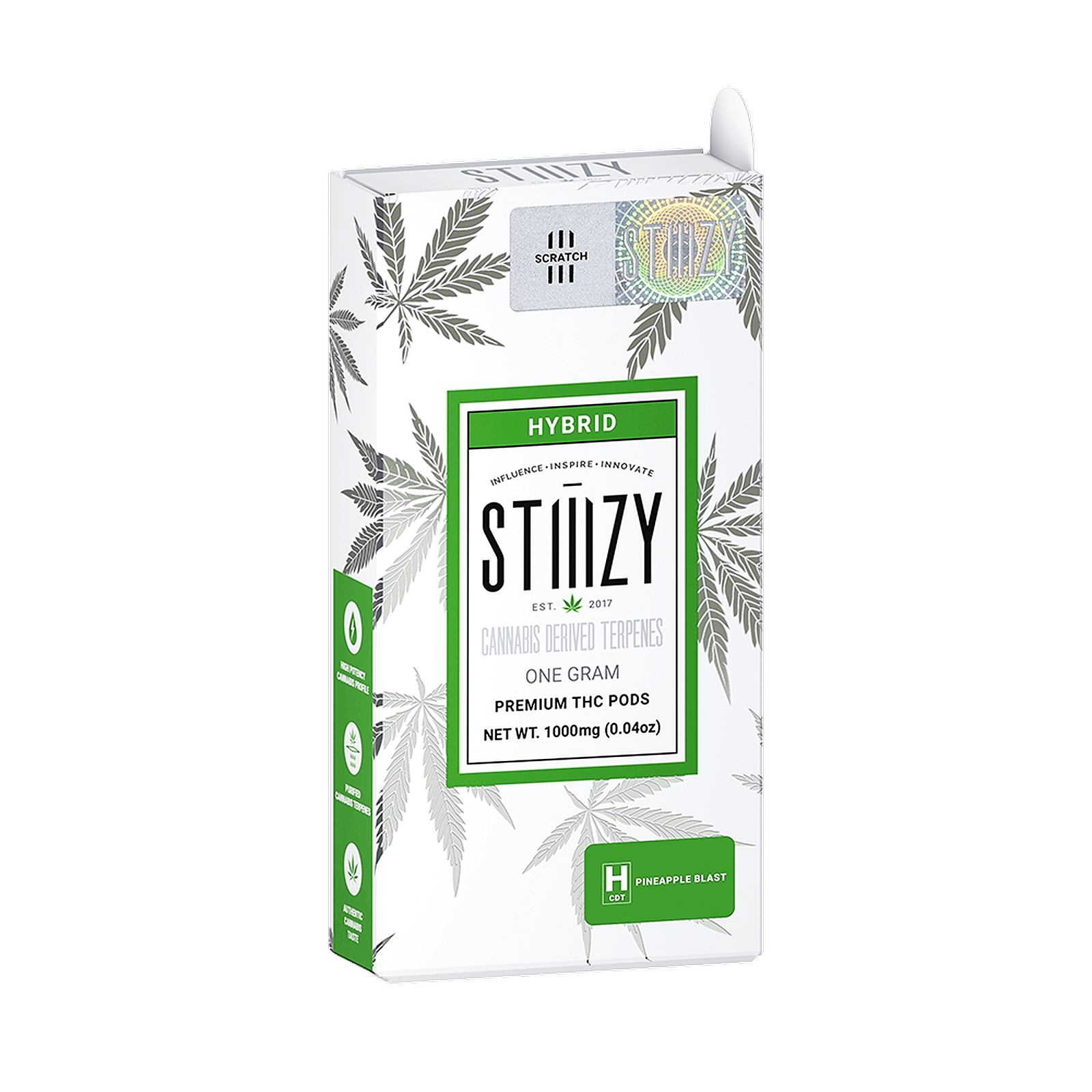 STIIIZY PINEAPPLE BLAST CANNABIS DERIVED TERPENES POD 1G Leafly