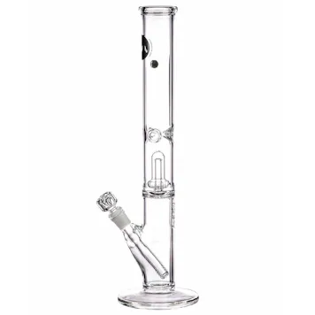 Photo of LA Pipes 16” 5mm Thick Showerhead Straight Tube Bong