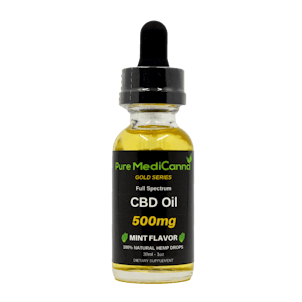 Photo of Full Spectrum Gold Series 500mg CBD Tincture