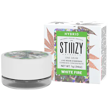 Photo of WHITE FIRE - LIVE RESIN DIAMONDS 1G