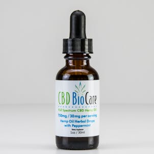 Photo of CBD BioCare 750mg Full Spectrum CBD Oil