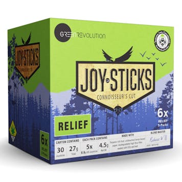 Photo of Relief Joysticks Infused Pre-Rolls 4.5g 5-pack