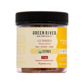 Photo of Certified Organic Citrus CBD Gummies