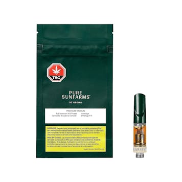 Photo of Pink Kush Full Spectrum 510 Vape Cartridge 0.5g