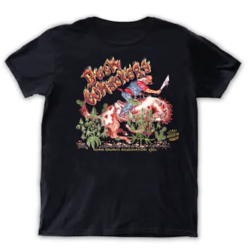 Photo of BUSH WHACKERS, CALIFORNIA WAVE, UNISEX CREW NECK TEE