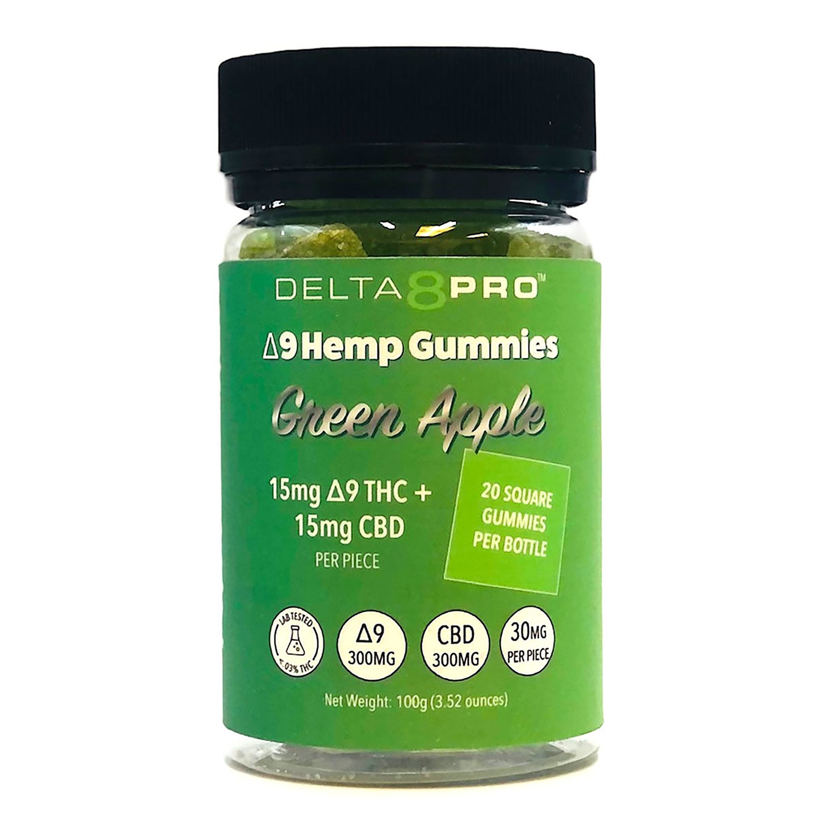 Delta 8 Pro: 30mg Artisan Gummies Hemp Derived Delta 9 THC & CBD (20 ...