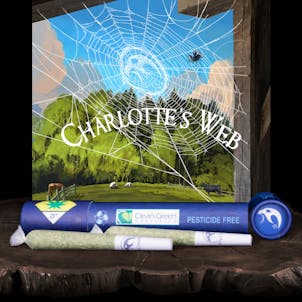 Product image for Charlotte's Web Pre-Rolls 1.2g 2-Pack