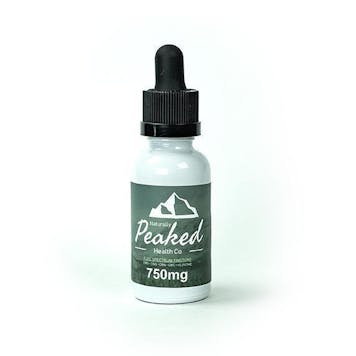 Photo of Naturally Peaked Full Spectrum Tincture 750mg Unflavored