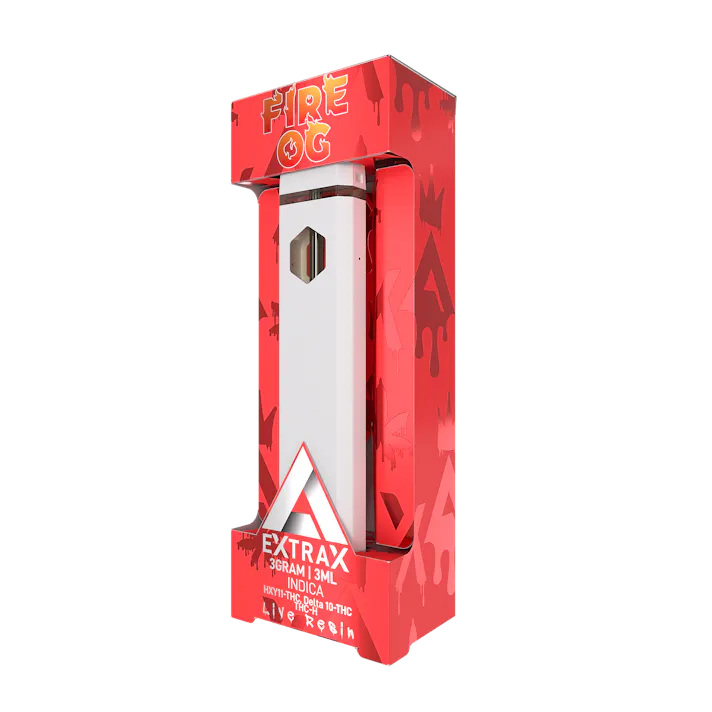 Delta Extrax: Fire OG HXY11-THC Disposable – 3G