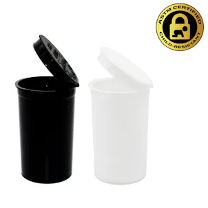 Photo of GriploK 13 Dram Child-Resistant Pop Top Bottles (0.11/Unit)