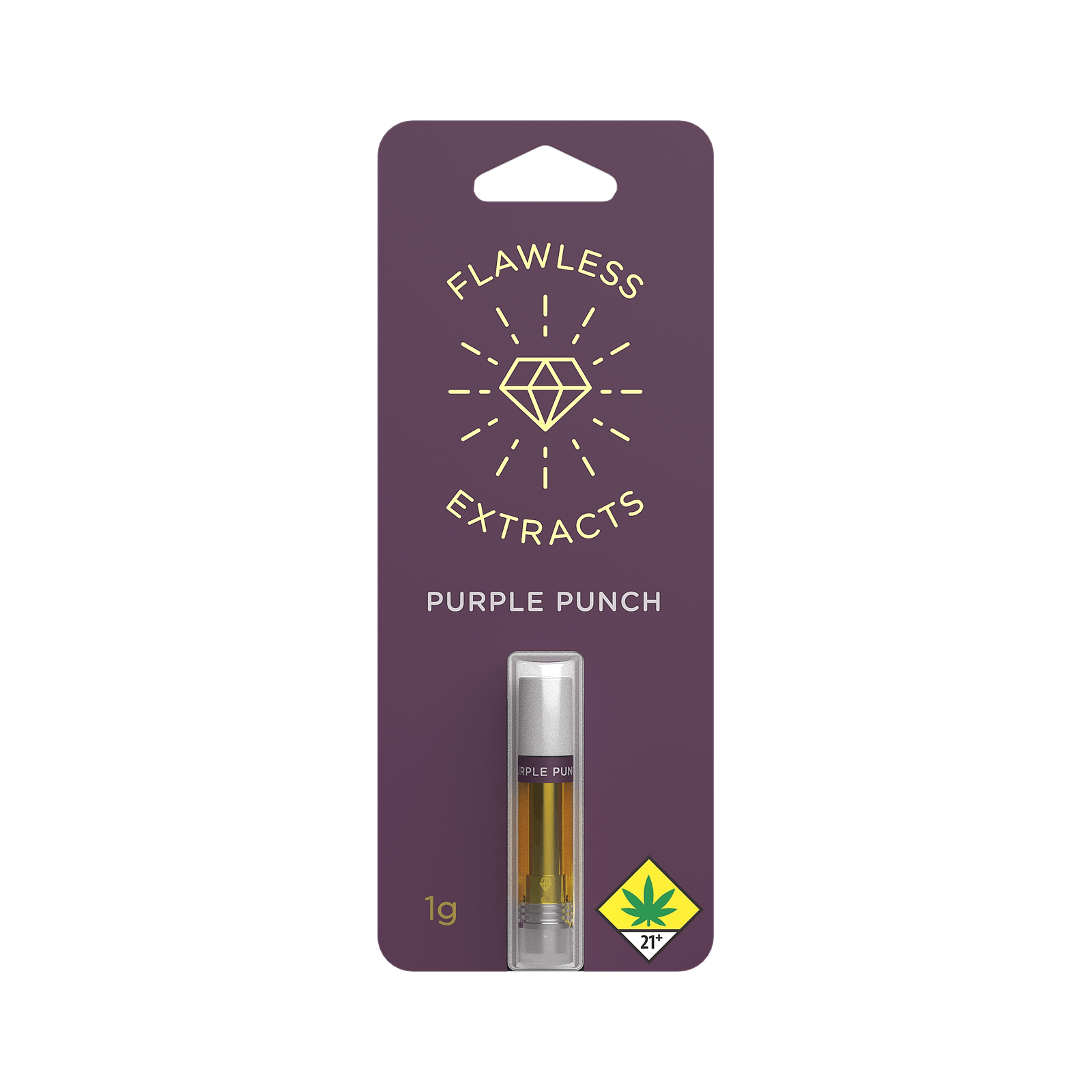 Flawless Extracts Purple Punch Live Resin Cartridge Leafly