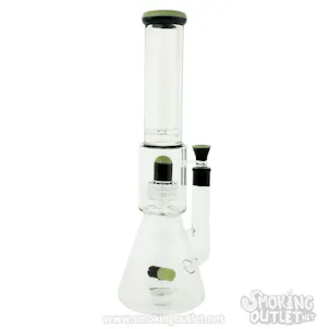 Photo of High Rise Triple Perc, Beaker Water Pipe