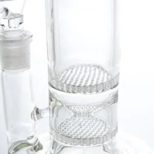 Photo of 17" Double Honeycomb to Tree Perc Water Pipe