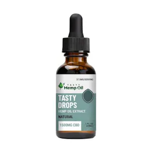 Photo of Tasty Drops Hemp Oil Tincture (1oz, 1500mg CBD)