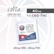 Product image for ioVia™ True Transdermal Cream CBD-THC 40mg