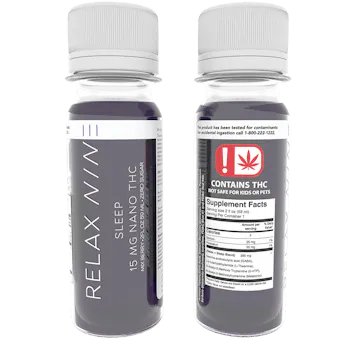Photo of Relax Nine (Mix Berry) 15mg Nano THC Shot
