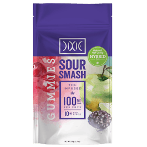 Photo of Sour Smash Gummies 100mg 10 Pack