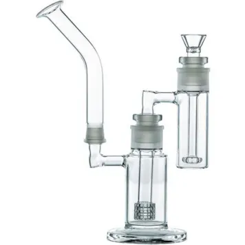Photo of 13" Three Piece Bong with Removable Downstems