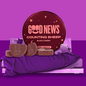 Photo of Counting Sheep Black Cherry Gummies with CBN