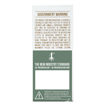 Photo of TREE BASE KLEAR Mendo Breath Vape Cartridge 500mg