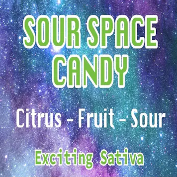 Photo of High CBD - Sour Space Candy - 8th