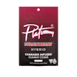 Product image for Platinum Vape (Hybrid) Strawberry 200mg Gummy Coins