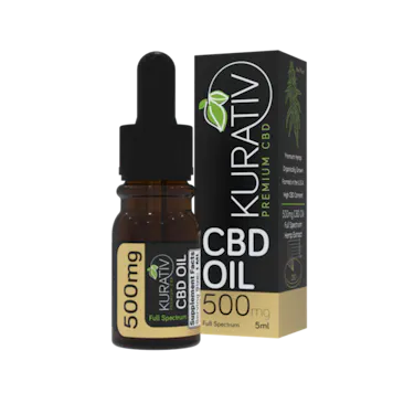 Photo of Kurativ CBD Oil Full Spectrum 500mg Unflavored