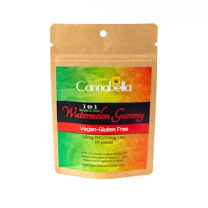 Photo of Watermelon Gummy 1:1 200mg 10-pack