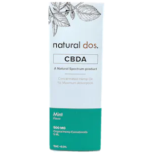 Photo of Mint CBDA Tincture - 500mg