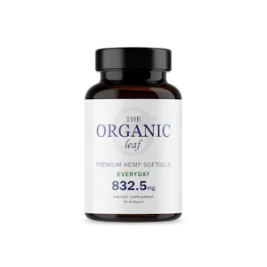 Photo of The Organic Leaf - Broad Spectrum Everyday CBD 25mg Softgels