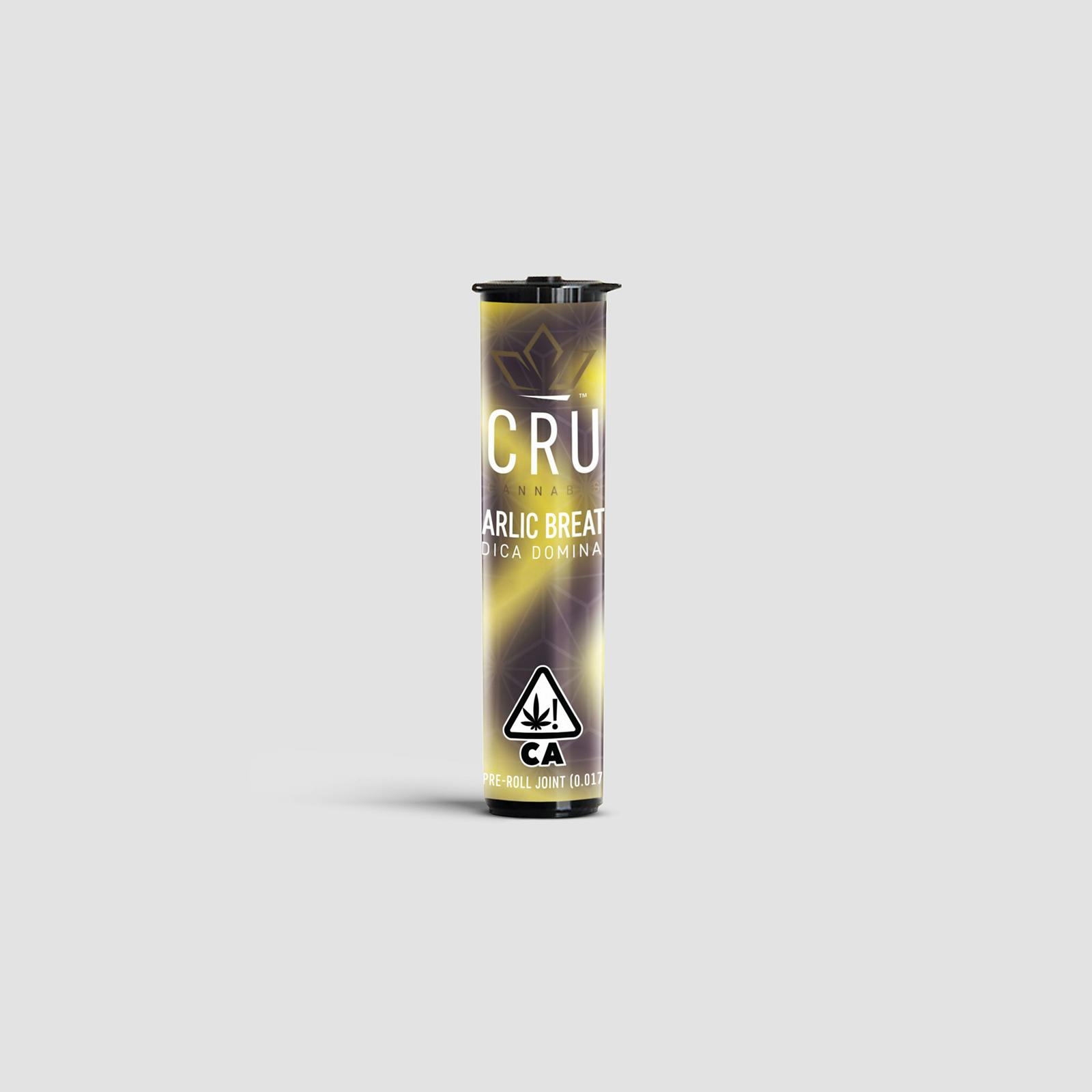 Cru Cannabis Garlic Breath 05g Indica Pre Roll Leafly