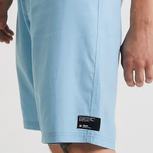 Photo of Afends Mens Surf Related - THC Essentials - Hemp Fixed Waist Boardshort - Sky Blue