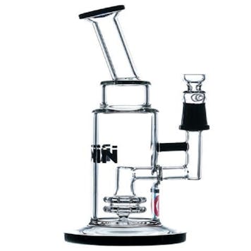 Photo of "Bun'ei" Double Disk Perc Bong