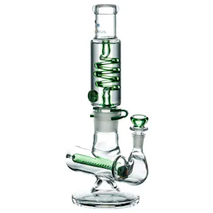 Photo of Nucleus | Glycerin Coil Barrel Perc Bong