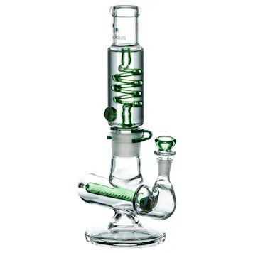 Photo of Nucleus | Glycerin Coil Barrel Perc Bong