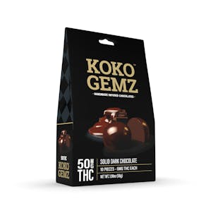 Photo of Dark Chocolate 50mg 10-pack