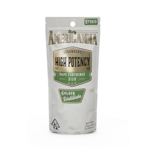 Photo of Ice Cream Cake AmeriCanna High Potency Distillate Cart