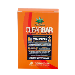 Photo of CLEAR BAR - ORANGE BLOSSOM DARK CHOCOLATE 1000 MG