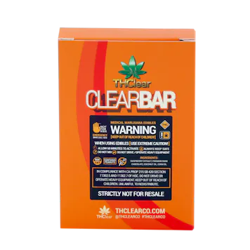 Photo of CLEAR BAR - ORANGE BLOSSOM DARK CHOCOLATE 1000 MG